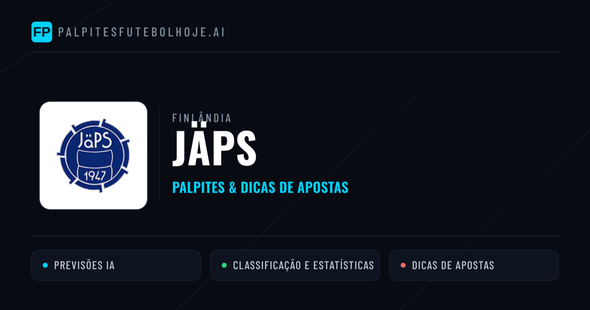 JäPS Palpites & Estatísticas