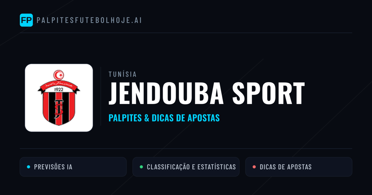 Jendouba Sport Palpites & Estatísticas