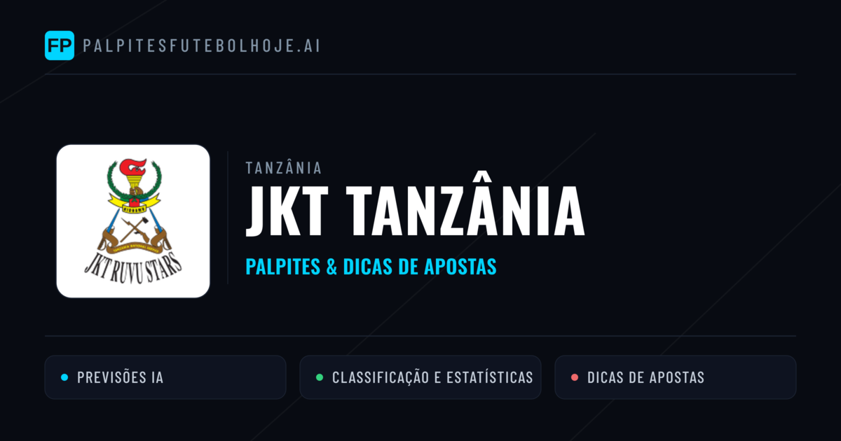 JKT Tanzânia Palpites & Estatísticas