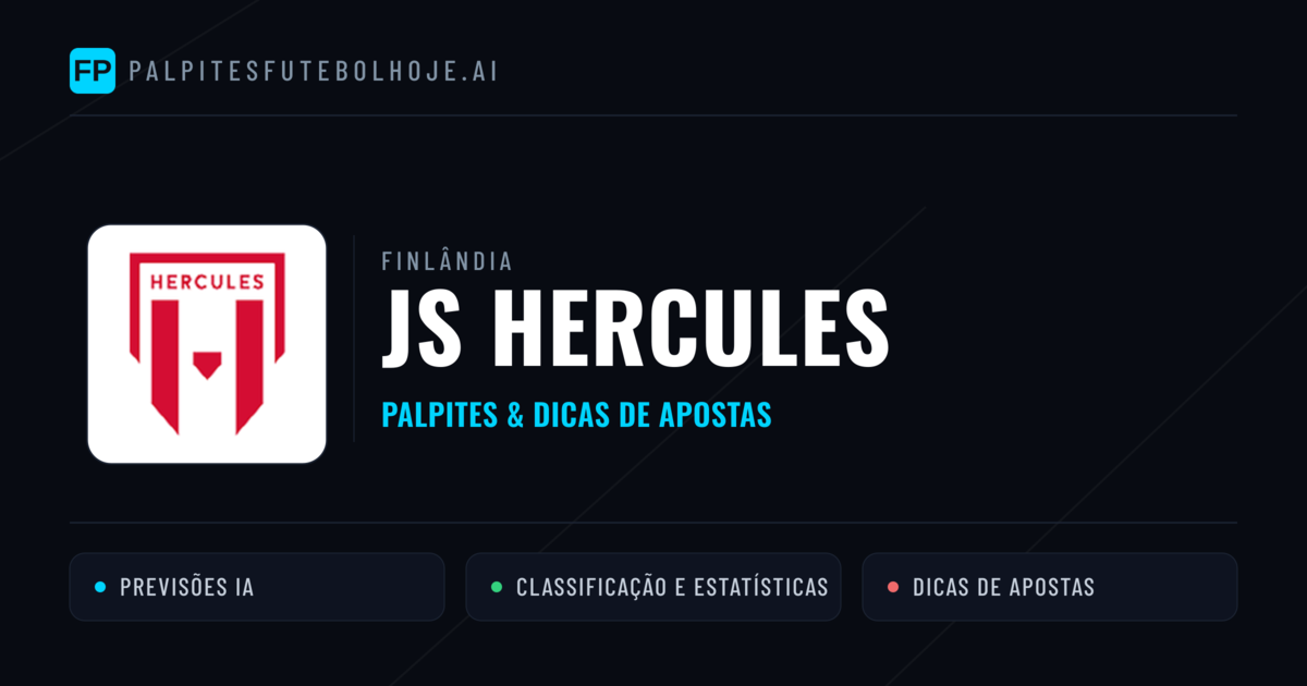 JS Hercules Palpites & Estatísticas