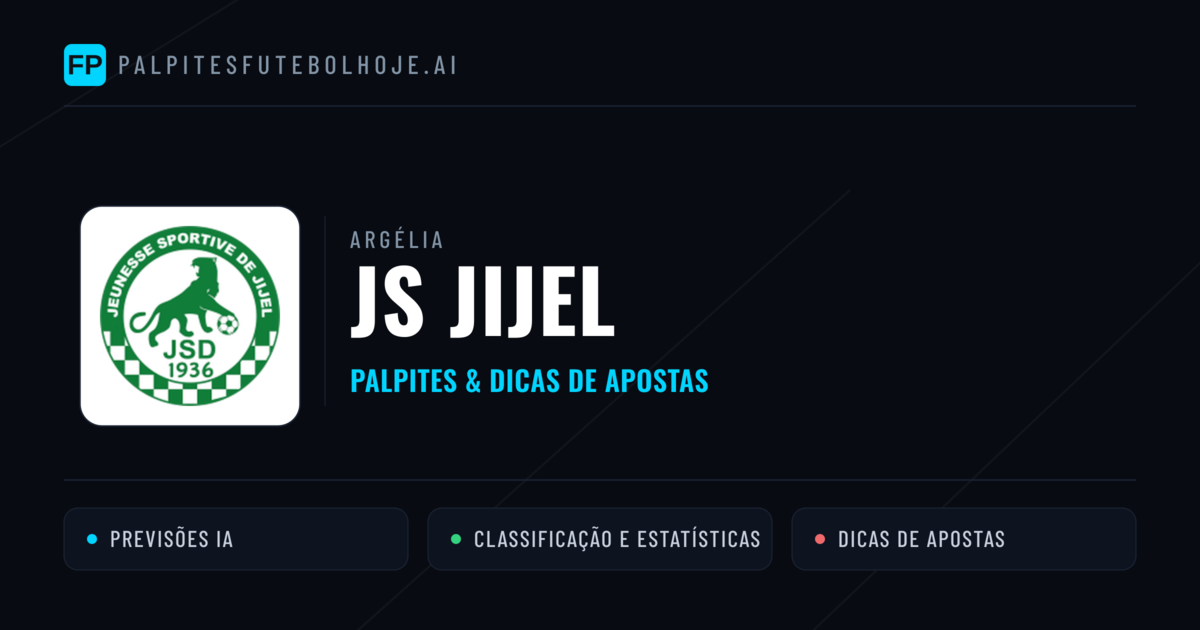 JS Jijel Palpites & Estatísticas