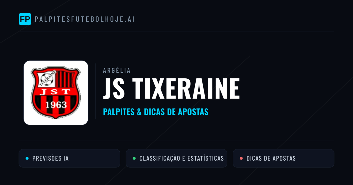 JS Tixeraine Palpites & Estatísticas