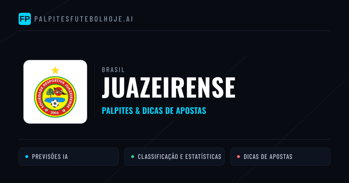 Juazeirense Palpites & Estatísticas