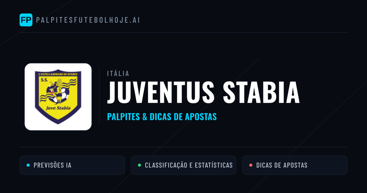 Juventus Stabia Palpites & Estatísticas