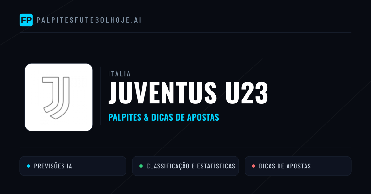 Juventus U23 Palpites & Estatísticas
