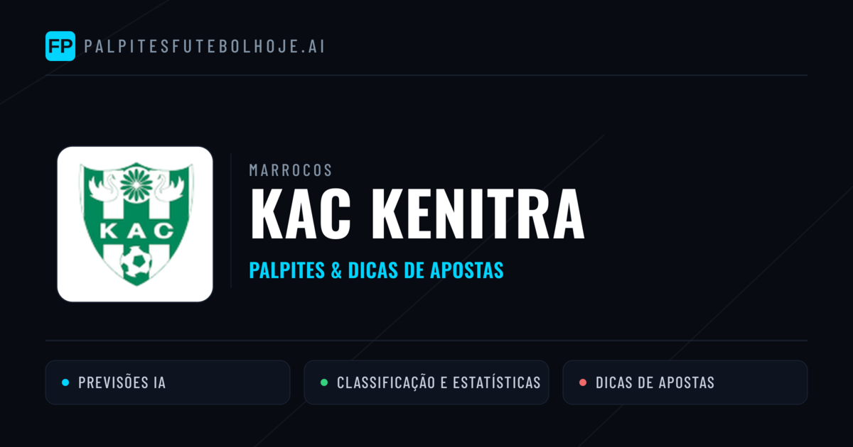 KAC Kenitra Palpites & Estatísticas