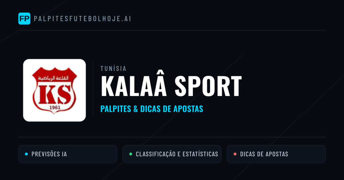 Kalaâ Sport Palpites & Estatísticas