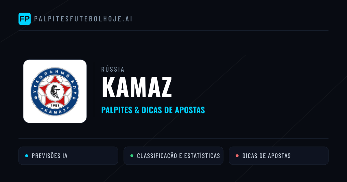 KAMAZ Palpites & Estatísticas