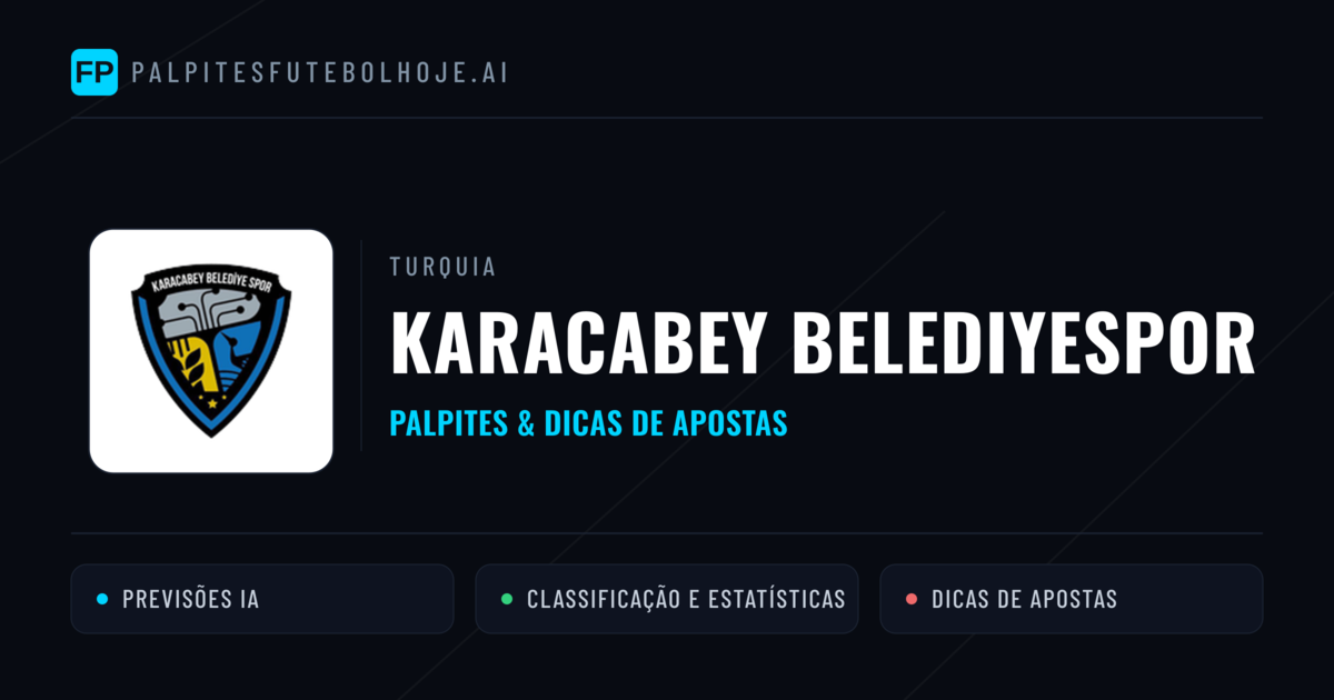 Karacabey Belediyespor Palpites & Estatísticas