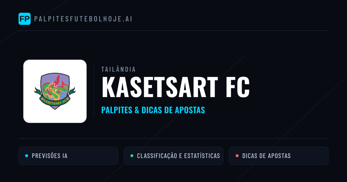 Kasetsart FC Palpites & Estatísticas