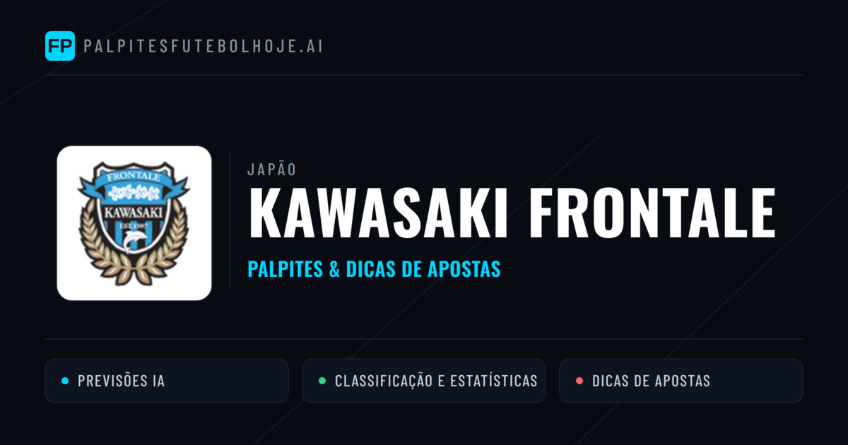 Kawasaki Frontale Palpites & Estatísticas