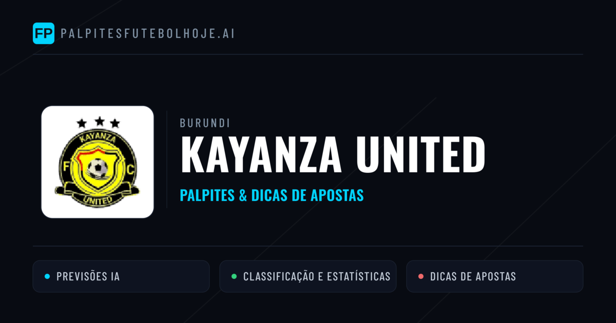 Kayanza United Palpites & Estatísticas
