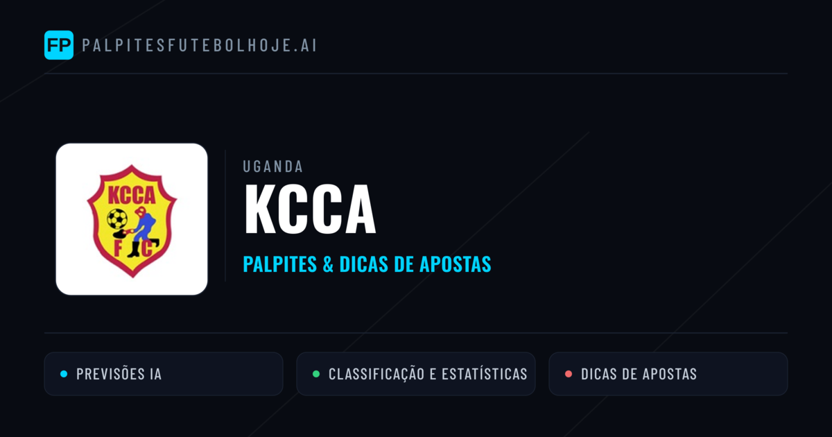 KCCA Palpites & Estatísticas