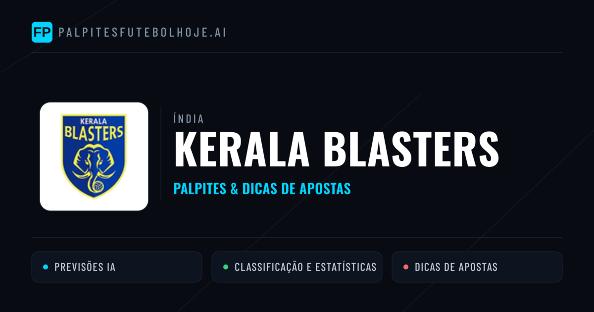 Kerala Blasters Palpites & Estatísticas