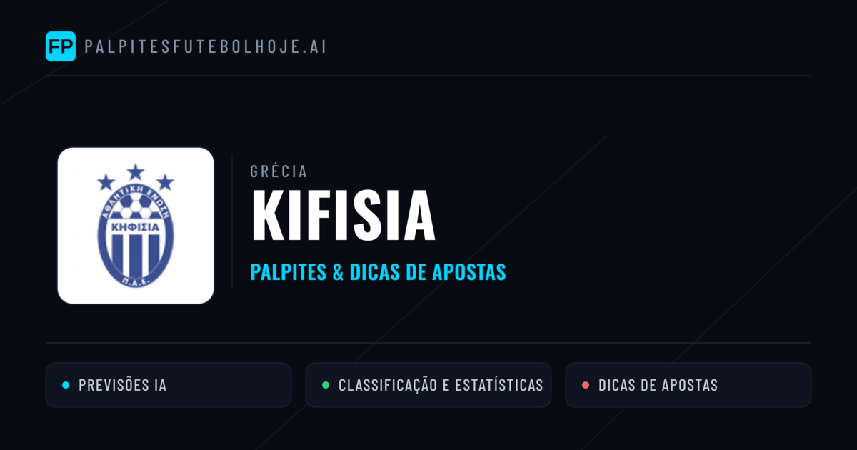 Kifisia Palpites & Estatísticas