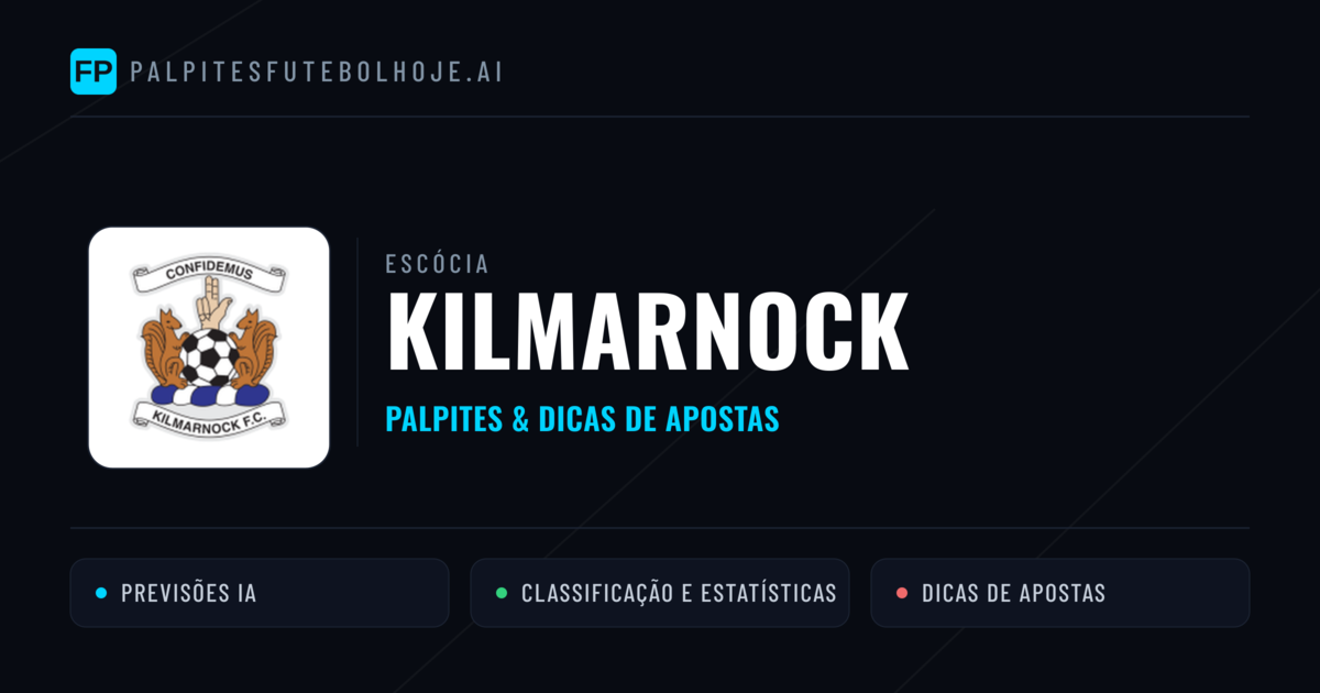 Kilmarnock Palpites & Estatísticas