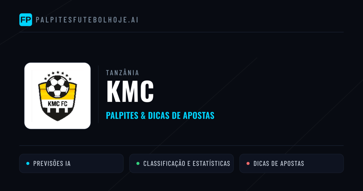 KMC Palpites & Estatísticas