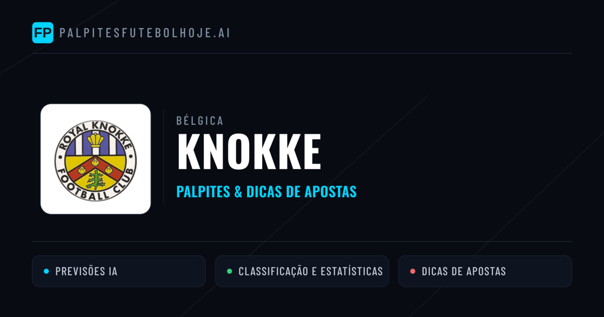 Knokke Palpites & Estatísticas