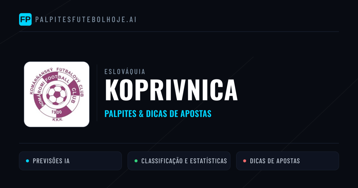 Koprivnica Palpites & Estatísticas