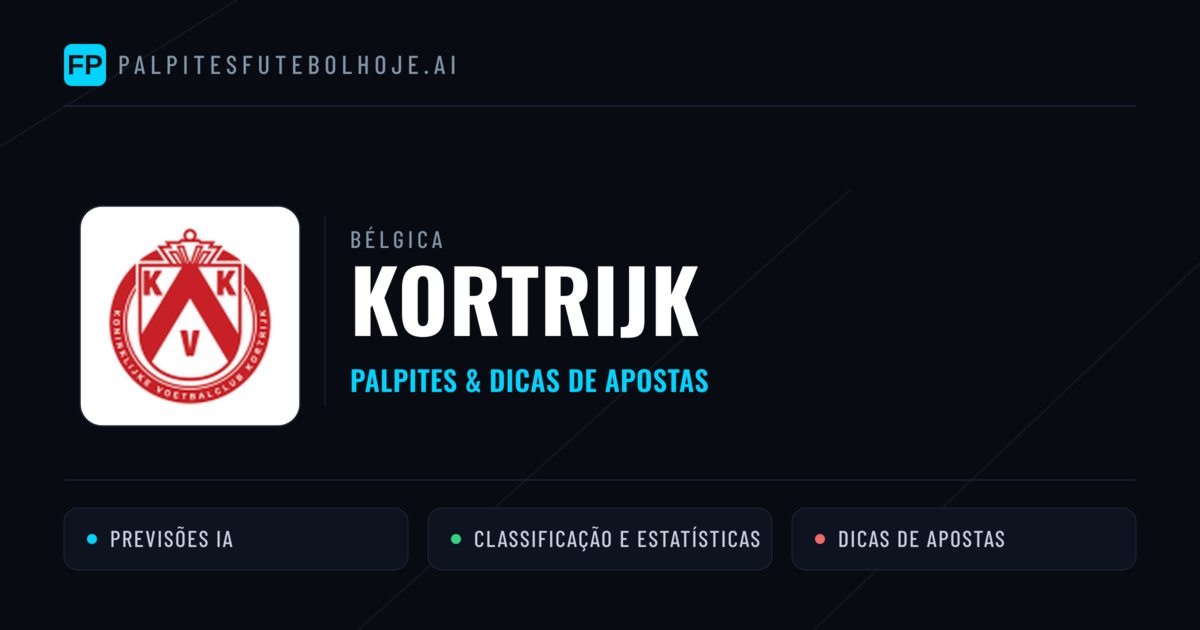 Kortrijk Palpites & Estatísticas
