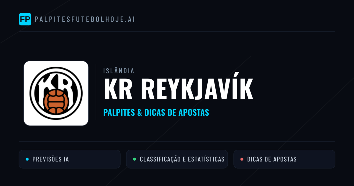 KR Reykjavík Palpites & Estatísticas