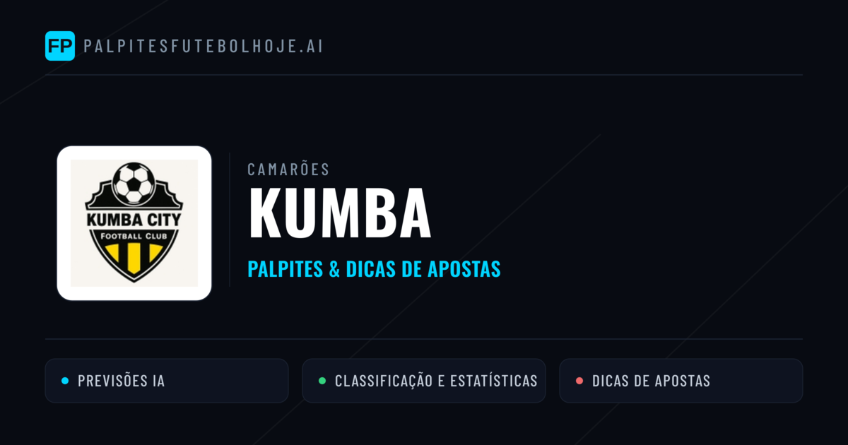 Kumba Palpites & Estatísticas