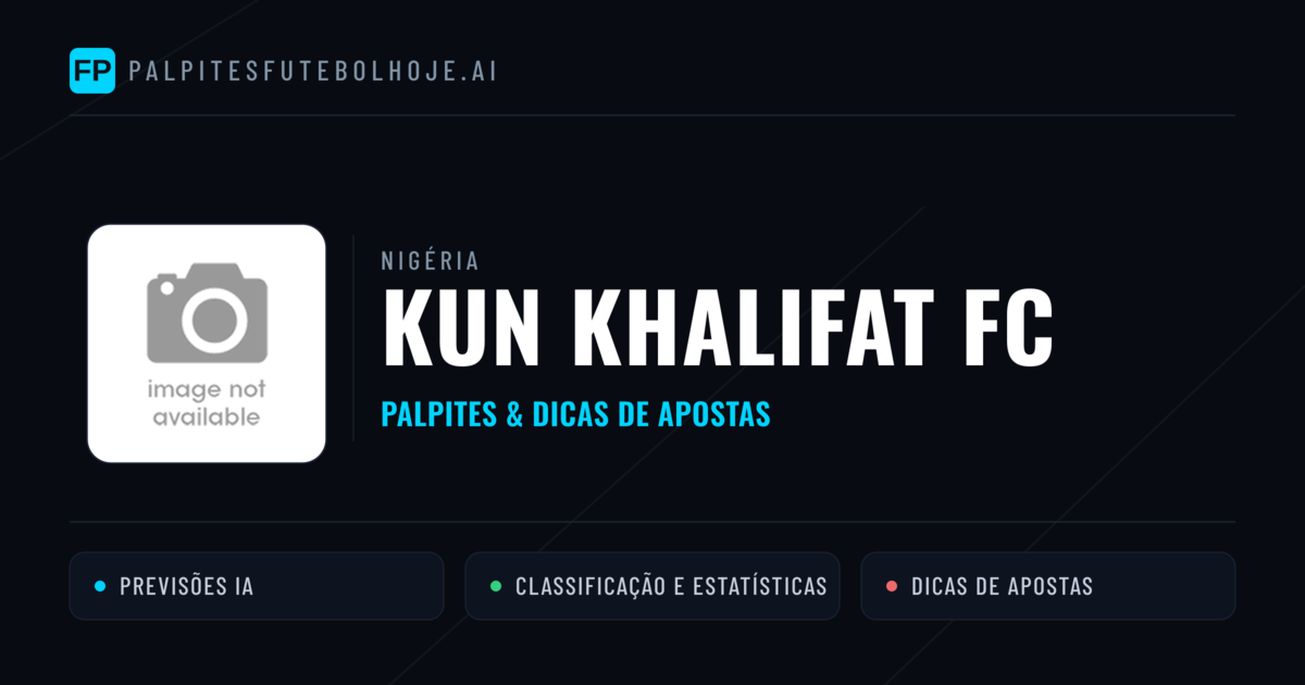 Kun Khalifat FC Palpites & Estatísticas
