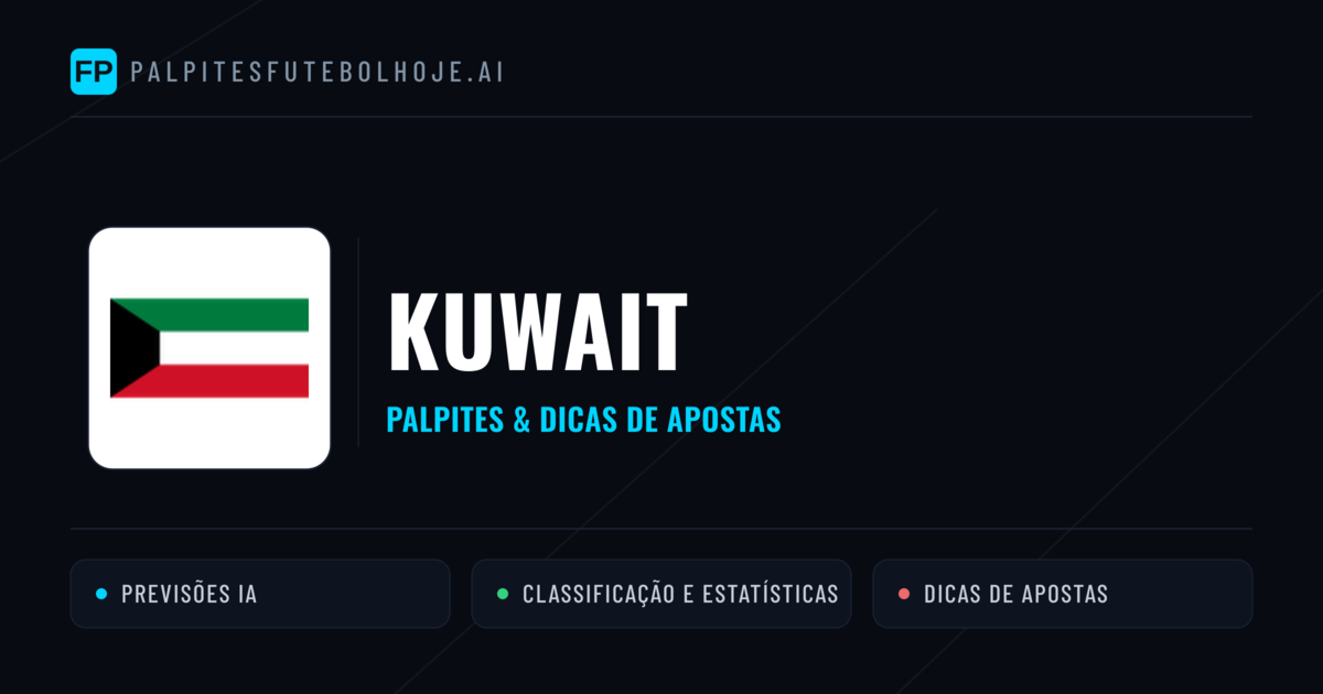 Kuwait Palpites & Estatísticas