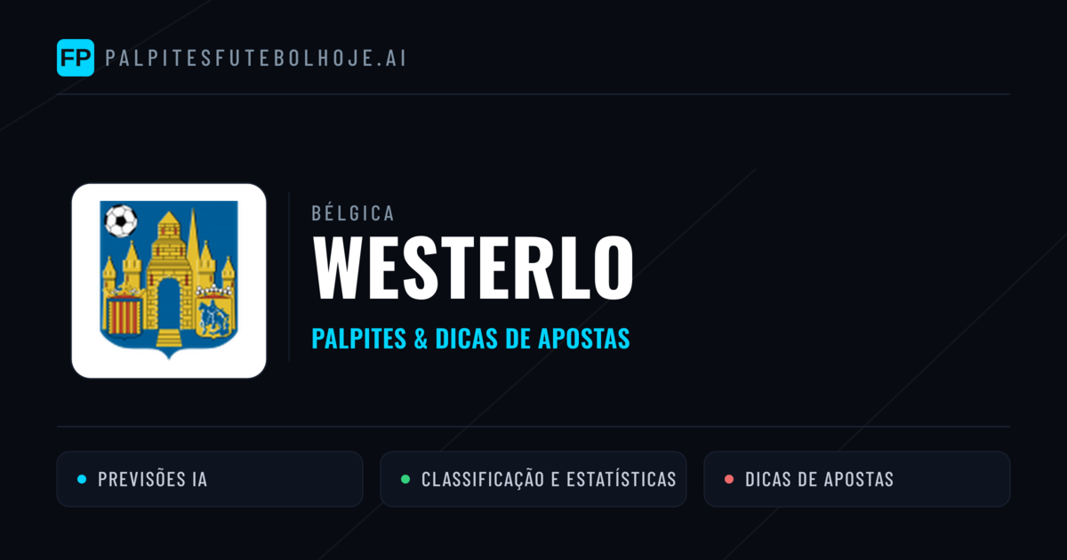 Westerlo Palpites & Estatísticas