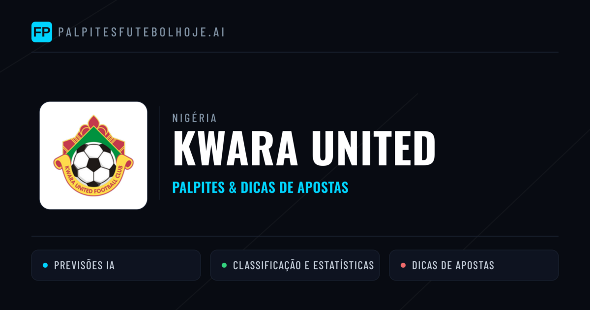 Kwara United Palpites & Estatísticas