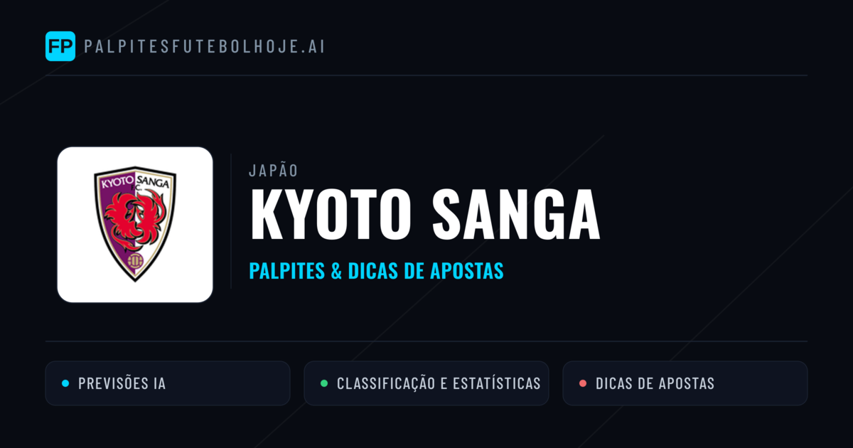 Kyoto Sanga Palpites & Estatísticas