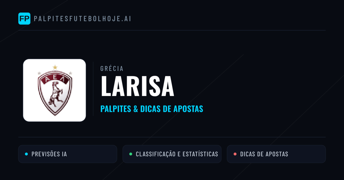 Larisa Palpites & Estatísticas