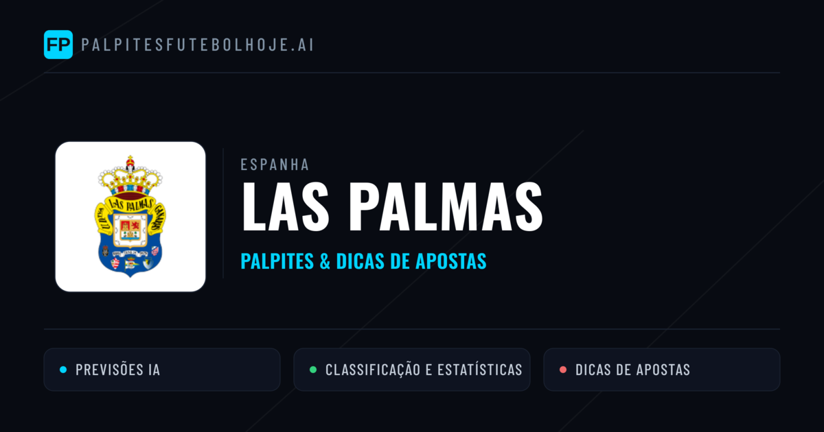 Las Palmas Palpites & Estatísticas