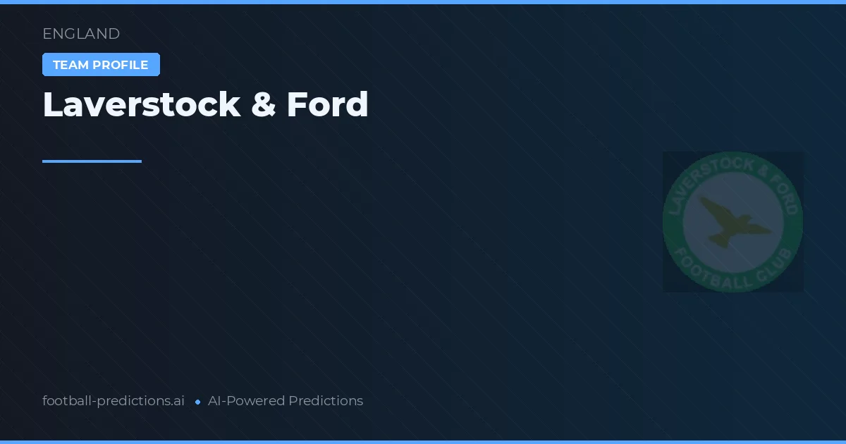 Laverstock & Ford Palpites & Estatísticas
