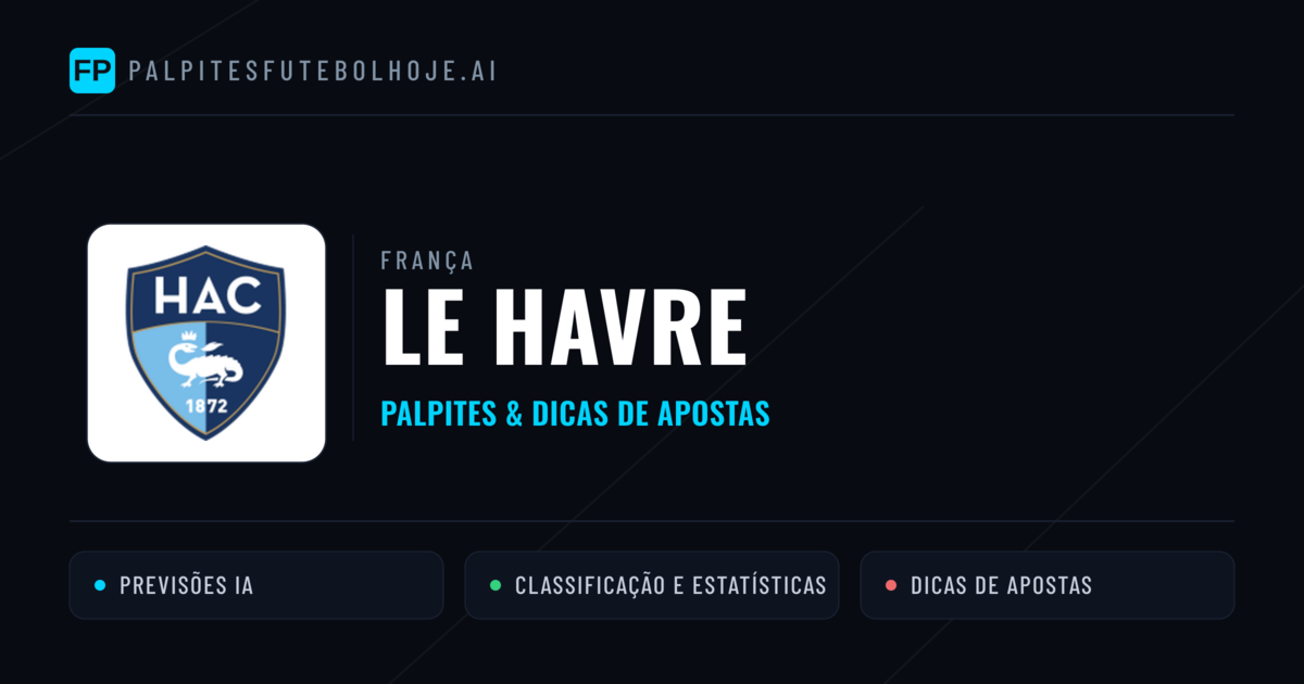 Le Havre Palpites & Estatísticas