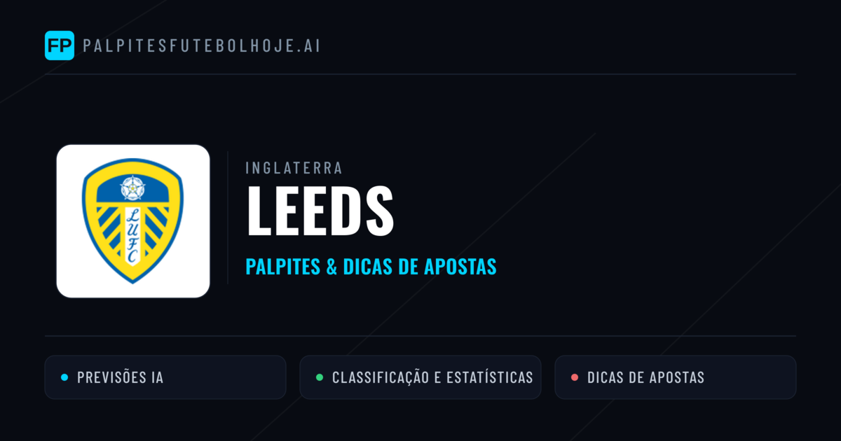Leeds Palpites & Estatísticas