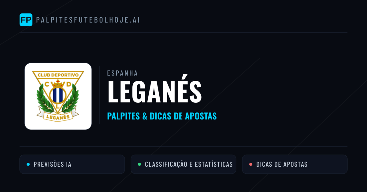 Leganés Palpites & Estatísticas