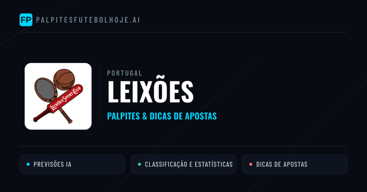 Leixões Palpites & Estatísticas