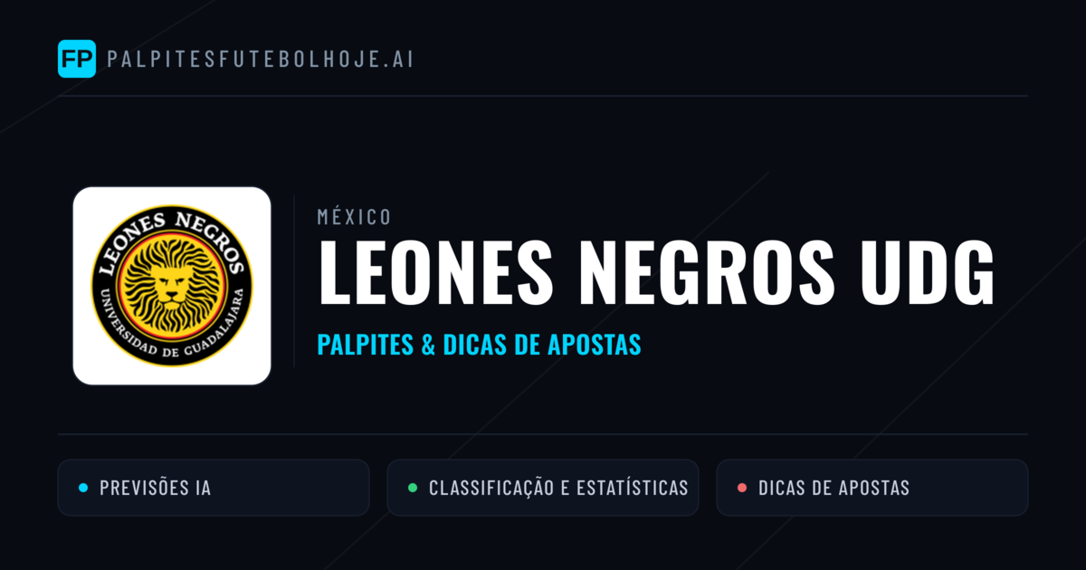 Leones Negros UDG Palpites & Estatísticas