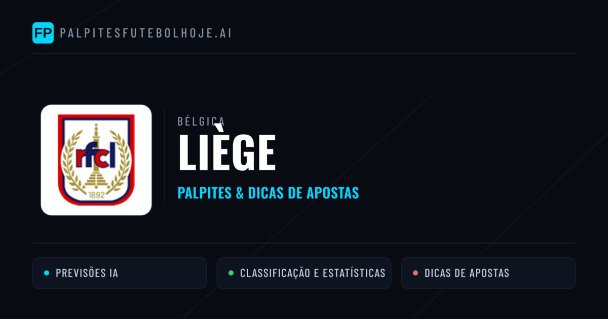 Liège Palpites & Estatísticas