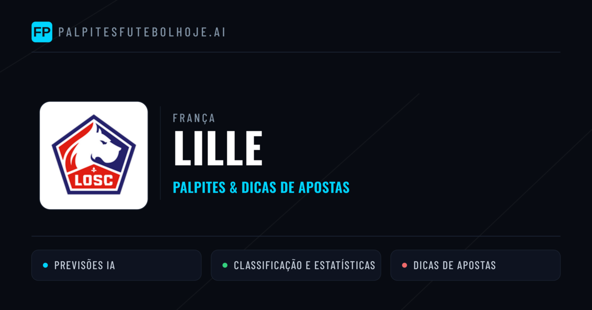 Lille Palpites & Estatísticas