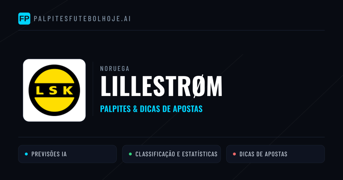Lillestrøm Palpites & Estatísticas