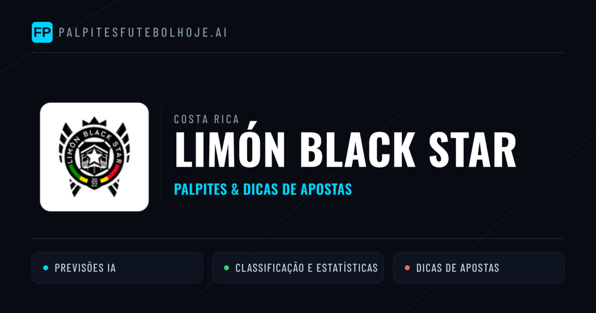 Limón Black Star Palpites & Estatísticas