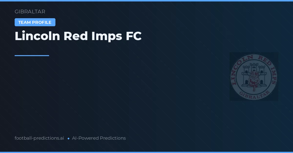 Lincoln Red Imps Palpites & Estatísticas