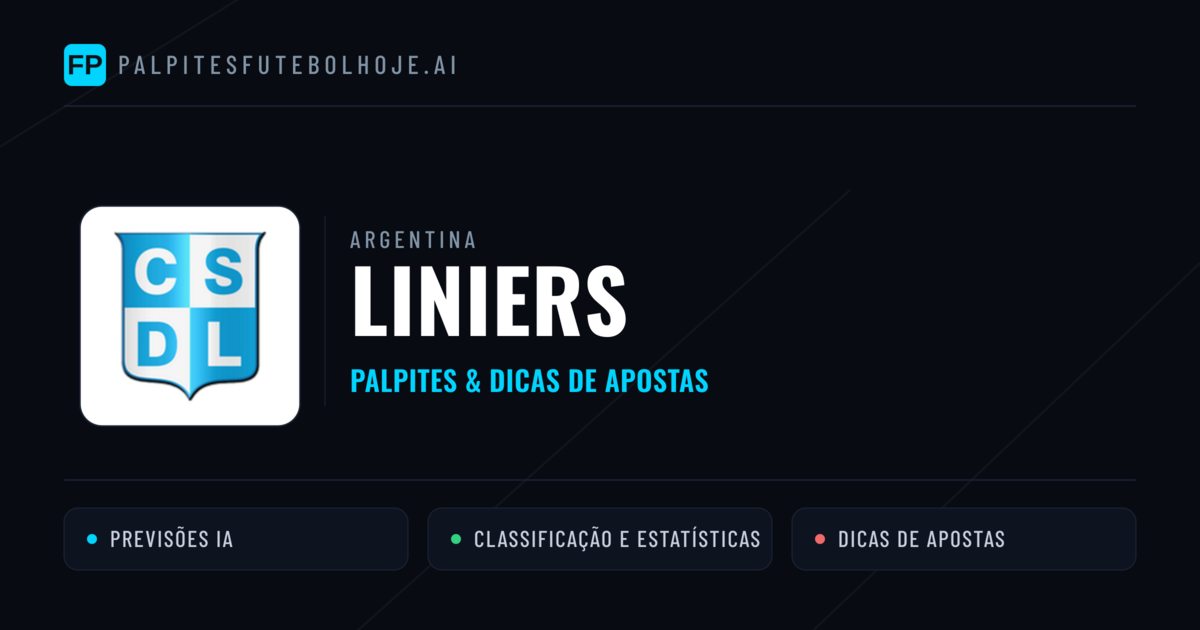 Liniers Palpites & Estatísticas