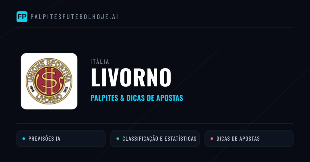 Livorno Palpites & Estatísticas