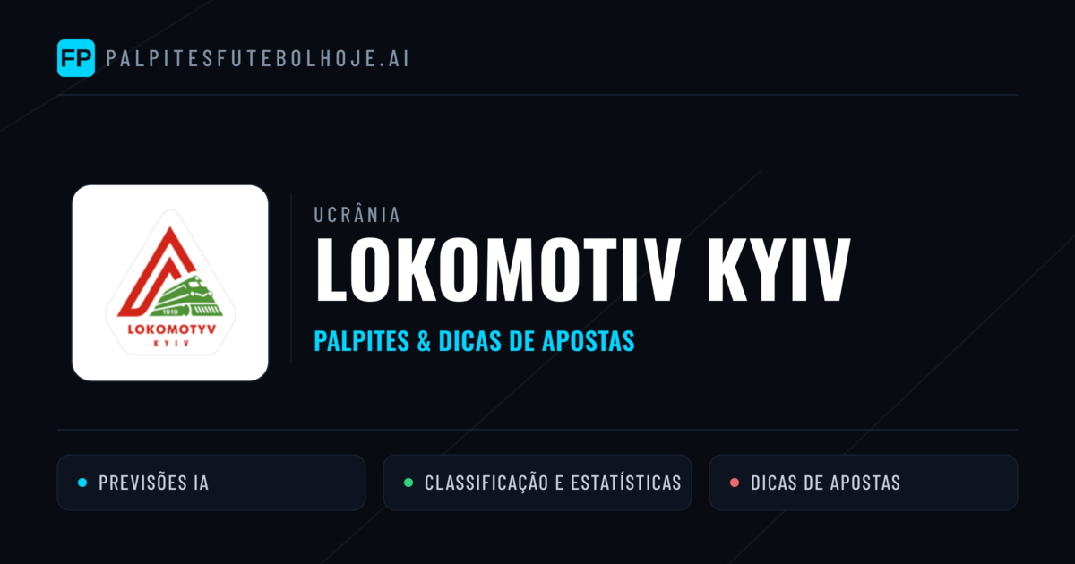 Lokomotiv Kyiv Palpites & Estatísticas