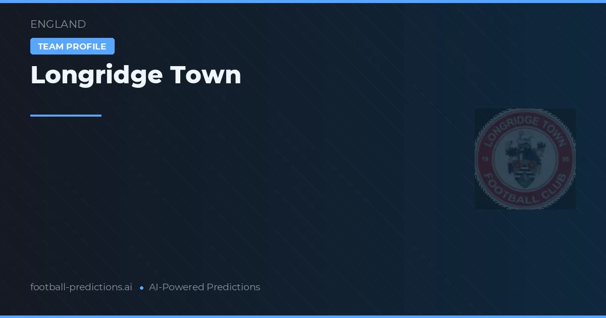 Longridge Town Palpites & Estatísticas