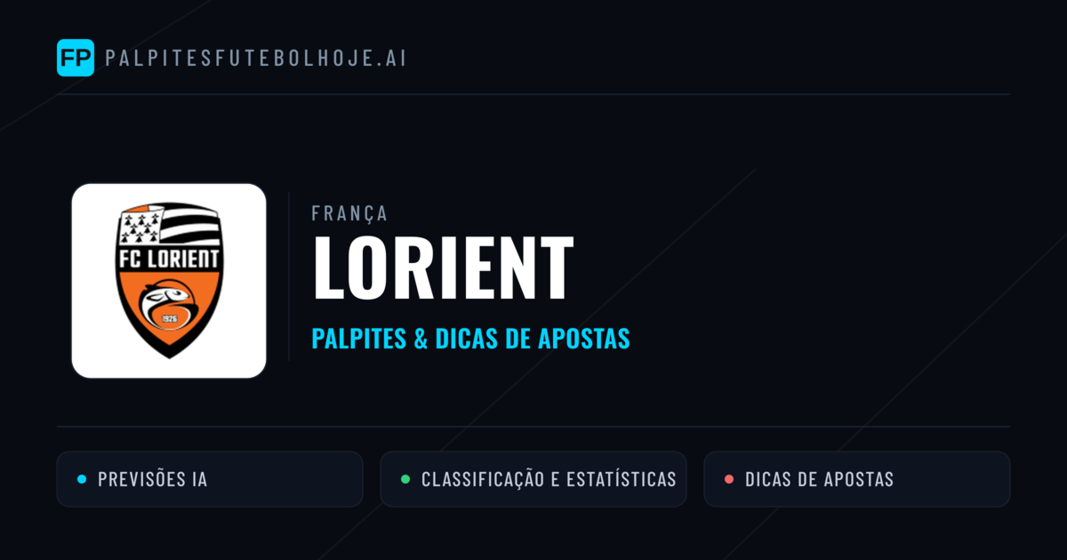 Lorient Palpites & Estatísticas