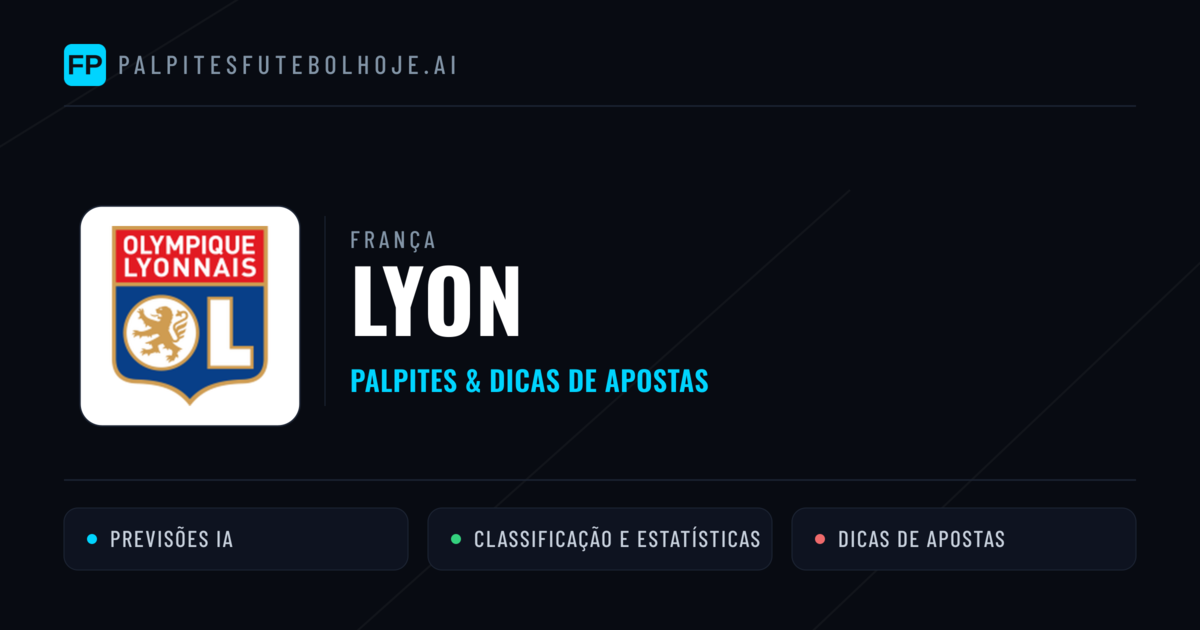 Lyon Palpites & Estatísticas